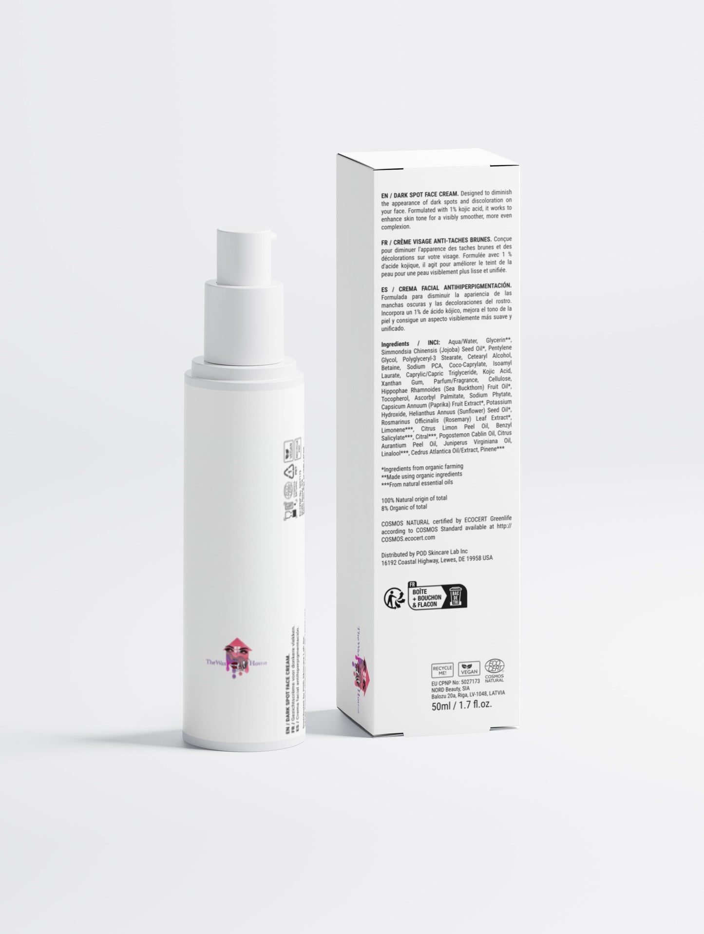 CERA DOMUS Dark Spot Face Cream with Kojic Acid