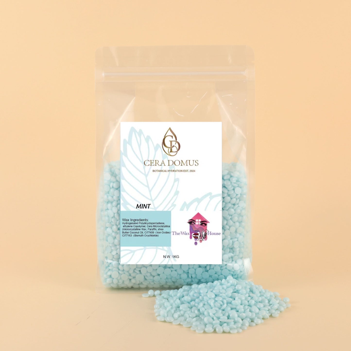 Cera Domus Blue Ice Mint Hard Wax