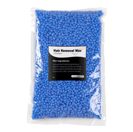 CERA DOMUS Professional Hard Wax Beads – Navy Blue, 1 kg