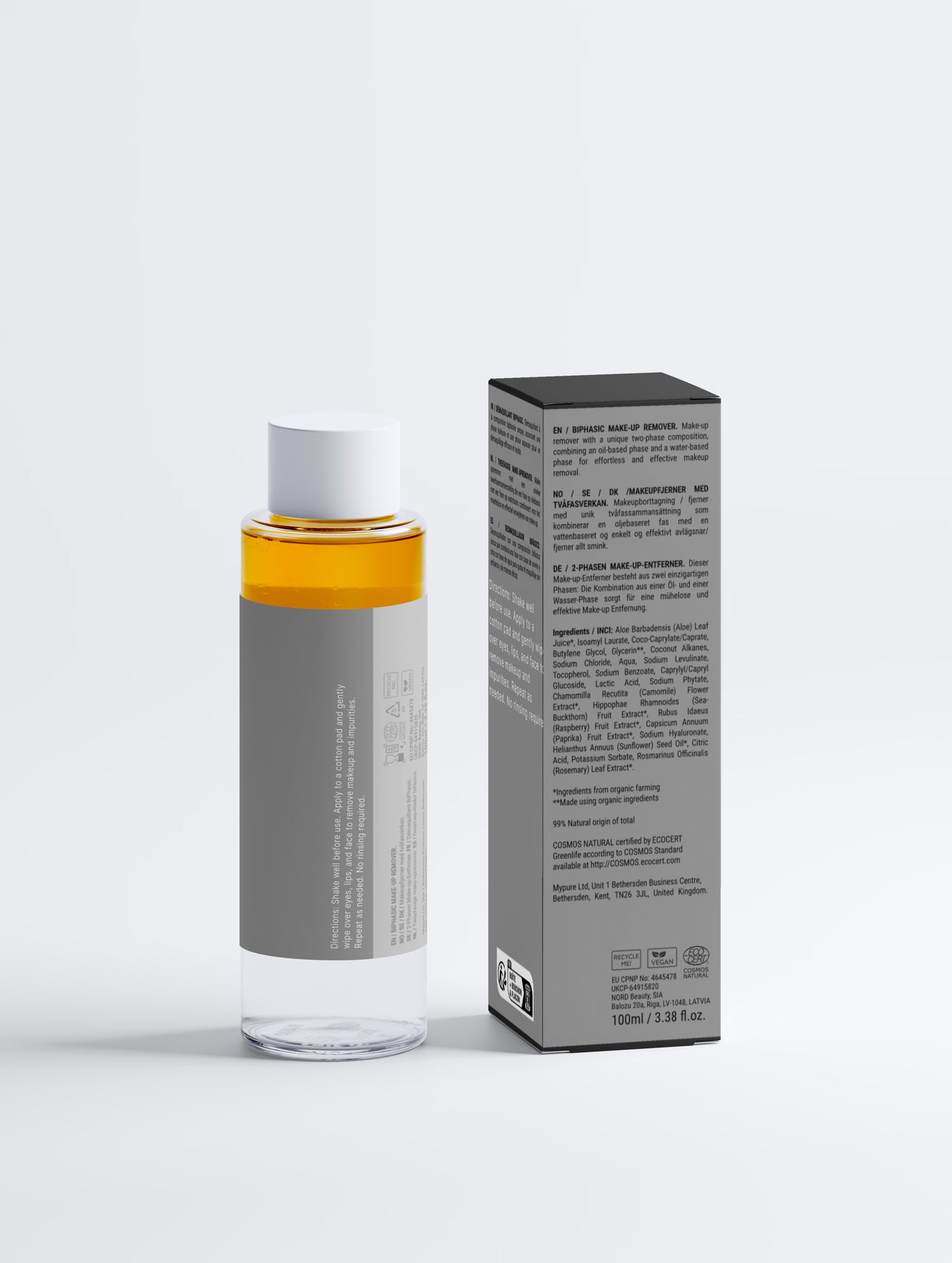 CERA DOMUS Fragrance-Free Bi-Phase Makeup Remover